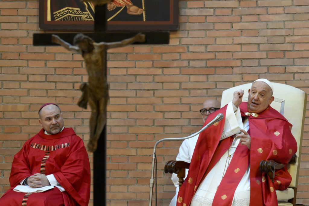 El papa ante el Año Nuevo