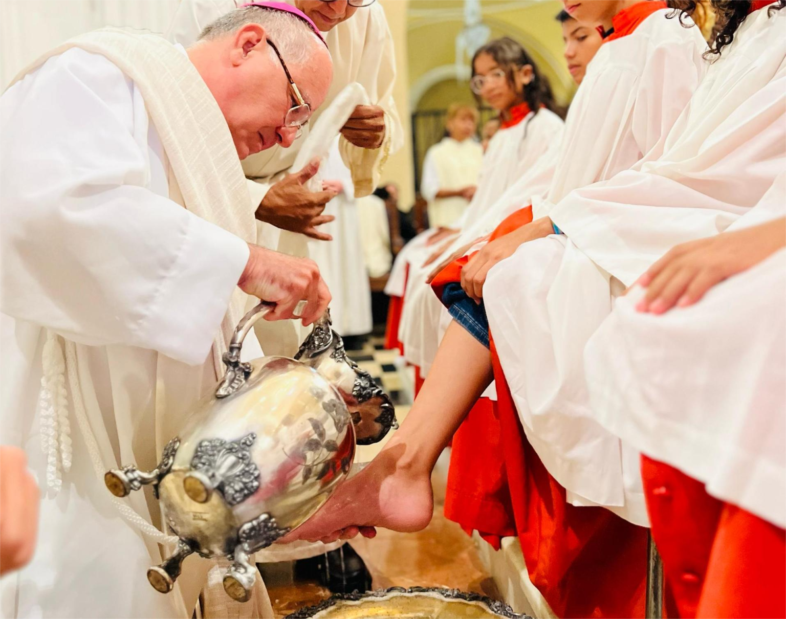Celebrada Misa In Coena Domini: Iglesia Católica inició el Triduo Pascual