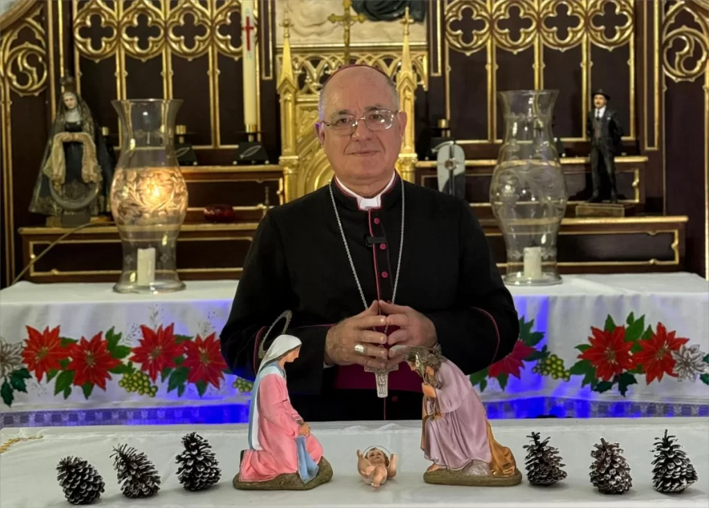 Monseñor González de Zárate celebró la llegada del Hijo de Dios