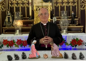 Monseñor González de Zárate celebró la llegada del Hijo de Dios