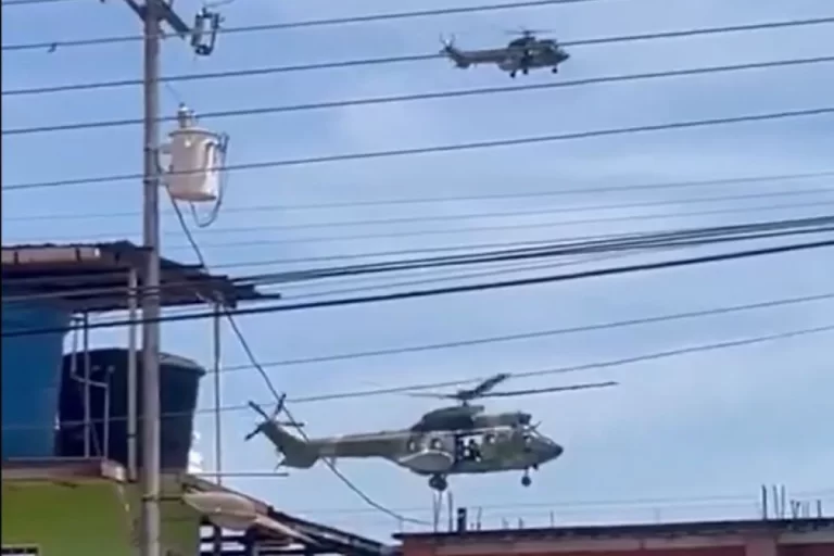 Despliegue militar en Bolívar