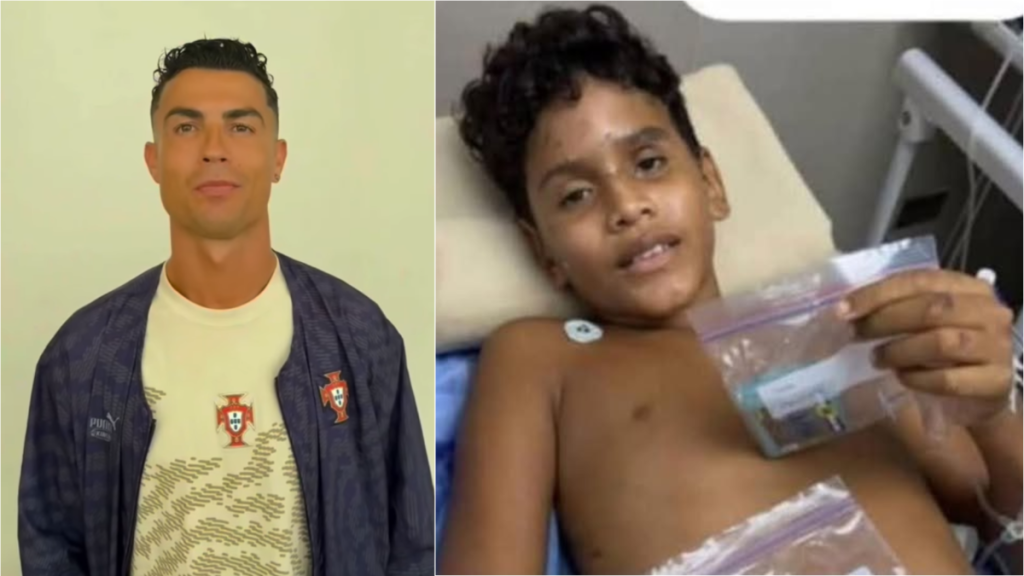 Cristiano Ronaldo y Andrés