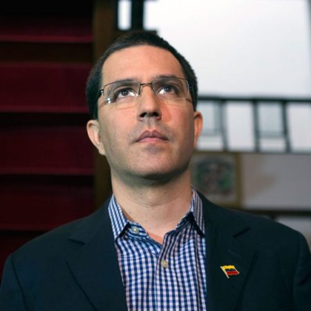 Jorge Arreaza.
(Foto AFP)