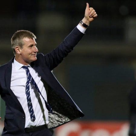 Stephen Kenny, nuevo seleccionador de Irlanda./ Foto AFP
