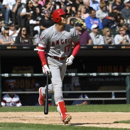 Shohei Ohtani, jugador japones de Los Angelinos de Anaheim (Foto Archivo)