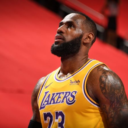 LeBron James, estrella de los Angeles Lakers. / Foto AFP