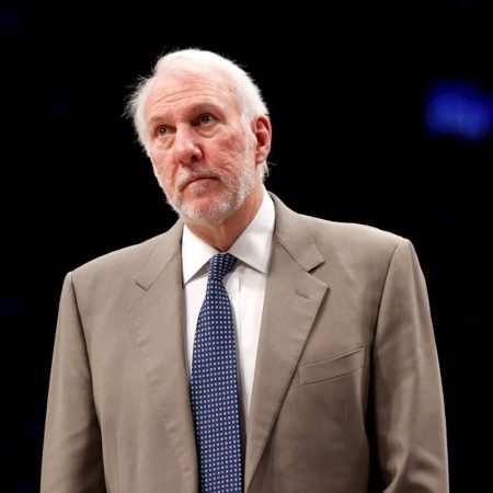 Gregg Popovich, entrenador de los San Antonio Spurs. / Foto EFE