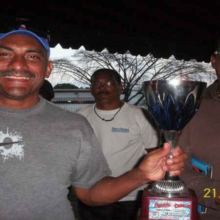 Juan R. Guatache, jugador “Más Valioso” en gira de Periodistas de Carabobo. (Foto Cortesía)