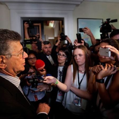 Ramos Allup denunció que Casa Militar impide acceso de medios al hemiclo