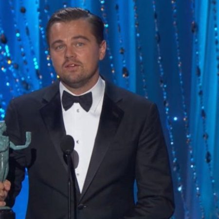 Leonardo DiCaprio mejor actor en los Premios SAG