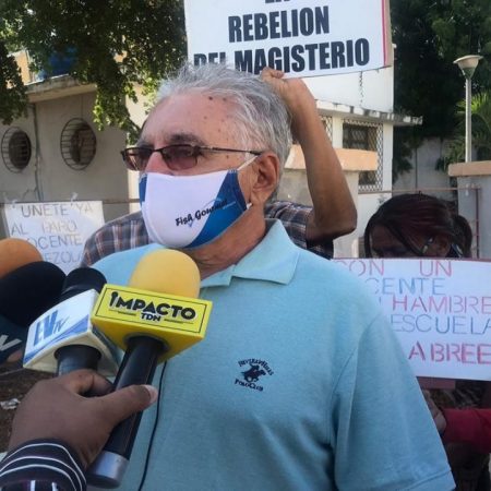 Frank Andrade, secretario general del Colegio de Profesores de Venezuela. (Cortesía)