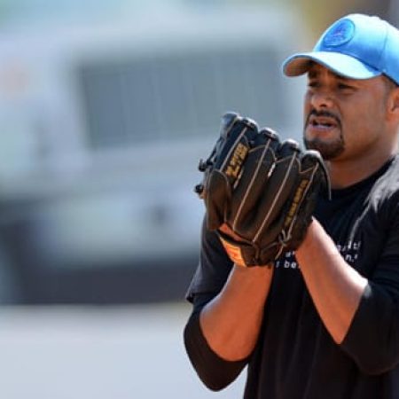 Johan Santana realiza su puesta a tono en Valencia sin apuros./Foto: Archivo