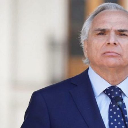 El ministro del Interior de Chile, Andrés Chadwick.