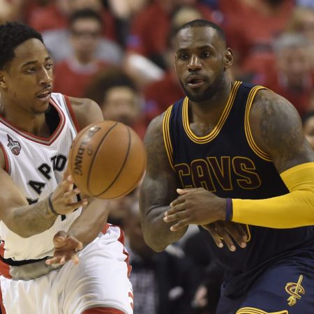 DeRozan y Raptors frenaron marcha de Cavs