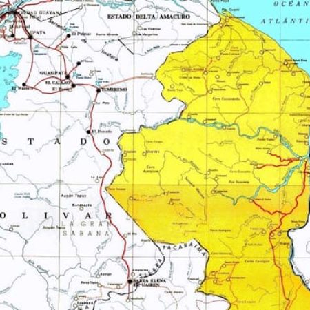 Venezuela envió nota de protesta a Guyana por marca de límites
