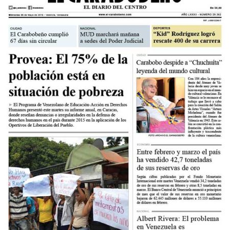 LA PORTADA DE HOY