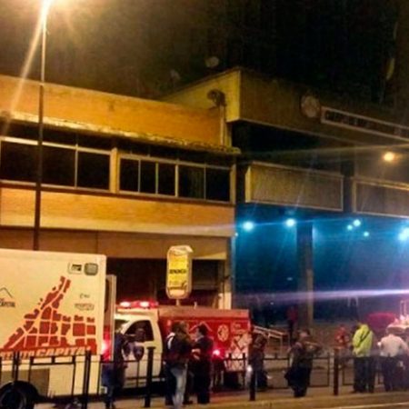 Se incendió sede del Cicpc en Caracas