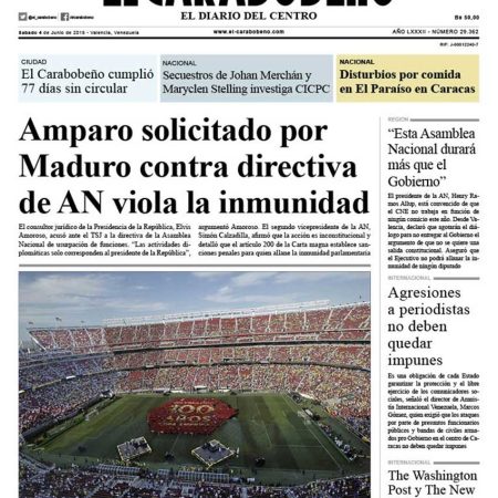 LA PORTADA DE HOY