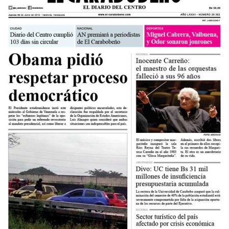 LA PORTADA DE HOY