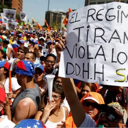 Defensa de los DDHH en Venezuela. (Foto Archivo)