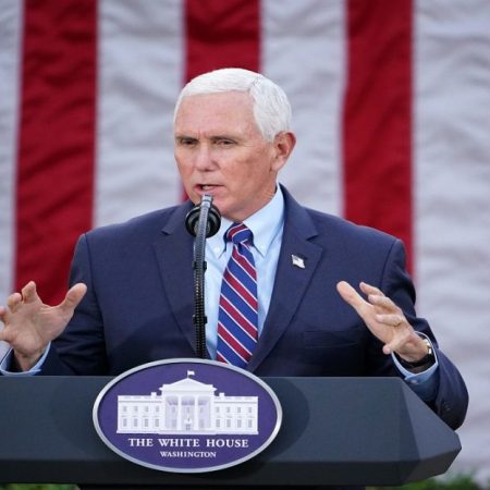 El vicepresidente de Estados Unidos, Mike Pence. (AFP)