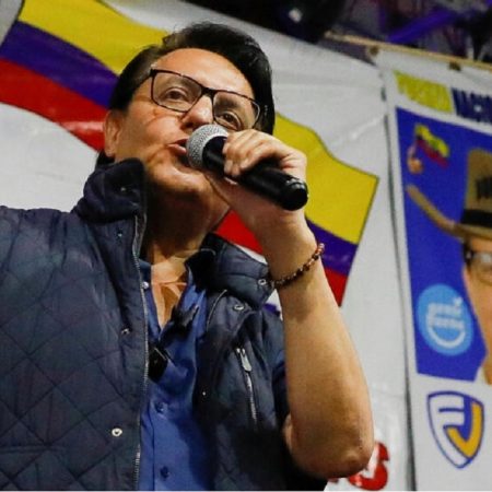 El asesinado candidato presidencial ecuatoriano Fernando Villavicencio. / Foto France 24
