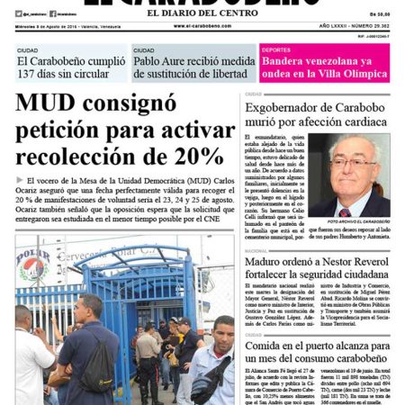 LA PORTADA DE HOY