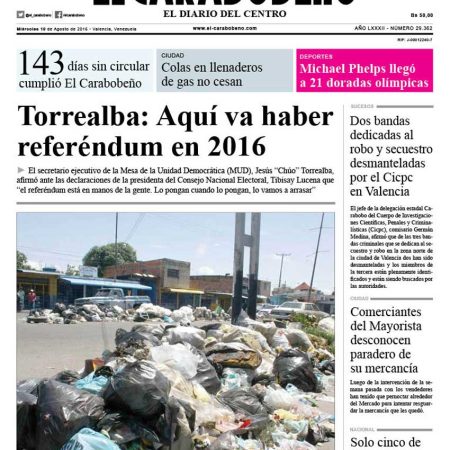 LA PORTADA DE HOY