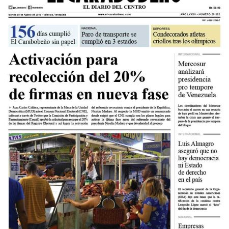 LA PORTADA DE HOY