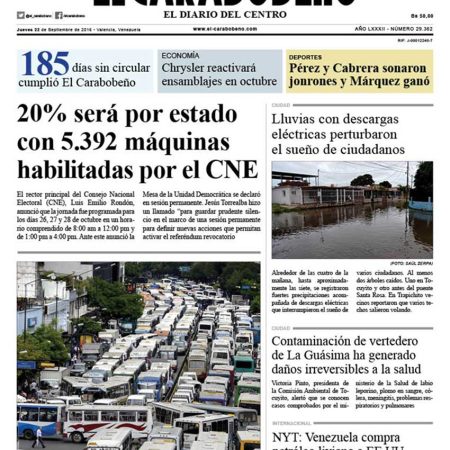 LA PORTADA DE HOY