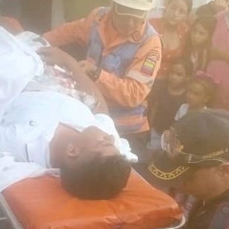 Impacto de un rayo en Mérida dejó dos heridos y cinco casas afectadas