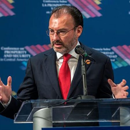 Luis Videgaray, canciller de México (Foto EFE)