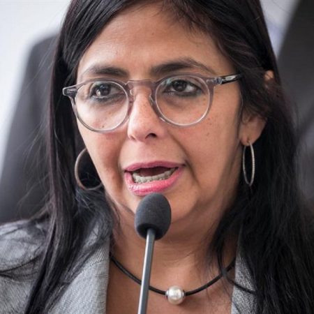 Delcy Rodríguez. (Foto EFE)