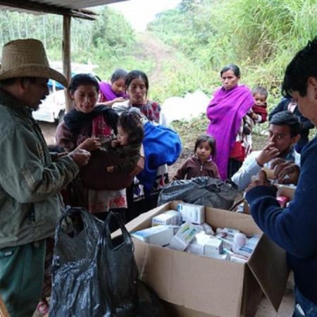 Un total de once desplazados por la violencia han fallecido por hambre y frío en la zona montañosa de Chiapas. (Foto EFE)