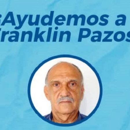 Servicio Público: Periodista Franklin Pazos requiere ayuda para superar la COVID