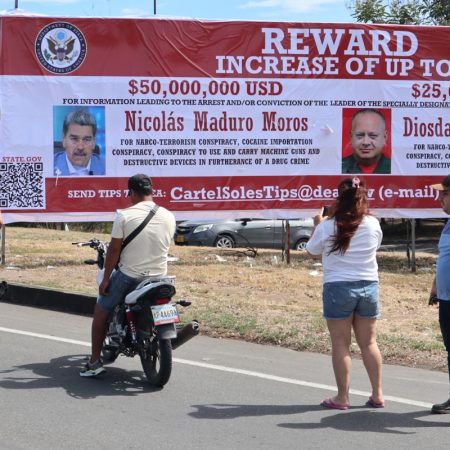 valla recompensa maduro cabello colombia