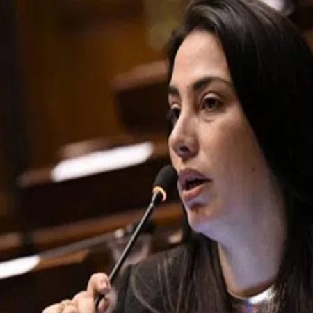La diputada opositora Adriana Pichardo. (Cortesía)