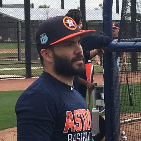 José Altuve Astros de Houeston Spring Training