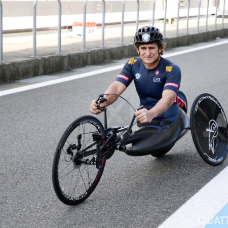 Alex Zanardi, ex piloto de F1 (Foto Archivo)