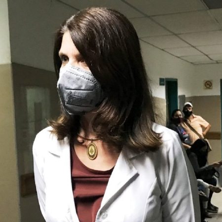 Alicia Pimentel, jefa de la emergencia pediátrica del Hospital Central de San Cristobal. Foto cortesía Diario de Los Andes