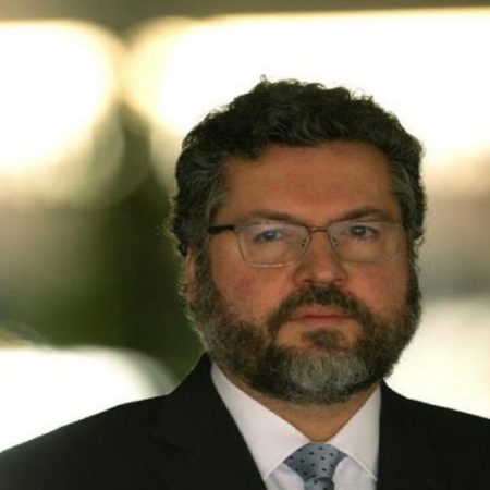 El canciller brasileño, Ernesto Araújo. EFE