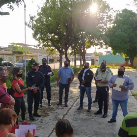 En Guacara se efectuó asamblea de vecinos con cuerpos de seguridad ciudadana en sector San Agustín. (Foto: cortesía)