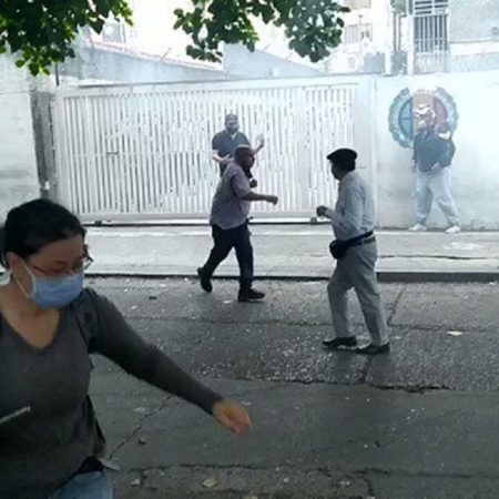 Ataque a sede AD. (Foto referencial)