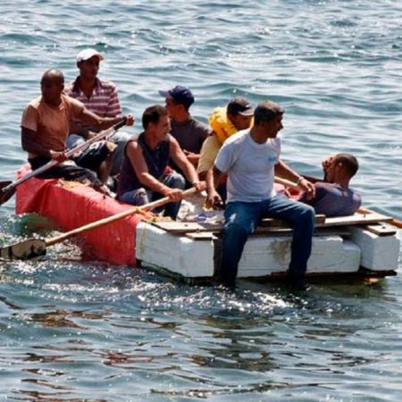 Balseros cubanos. (Foto: referencial)