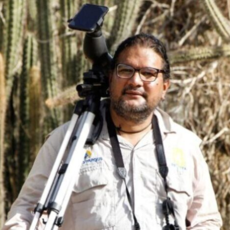 El biólogo venezolano José Manuel Briceño / Foto: El impulso