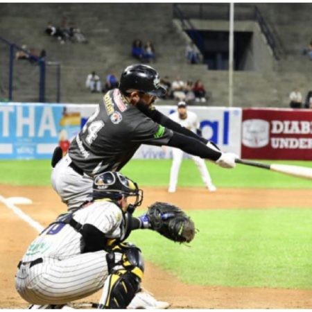 Bravos de Margarita perdió ante Leones del Caracas. Foto prensa Bravos