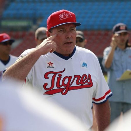 Buddy Bailey, histórico manager de la LVBP (Foto Cortesía Prensa Tigres de Aragua)
