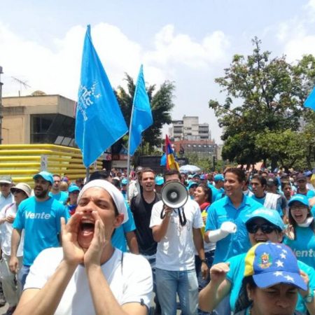 Vente Venezuela exige la libertad de dirigentes detenidos hace cinco meses
