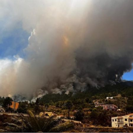 Incendio en Canarias/Foto Globovisión