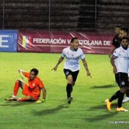 Es el primer punto que suma Carabobo en el torneo. Foto cortesía: Balonazos.